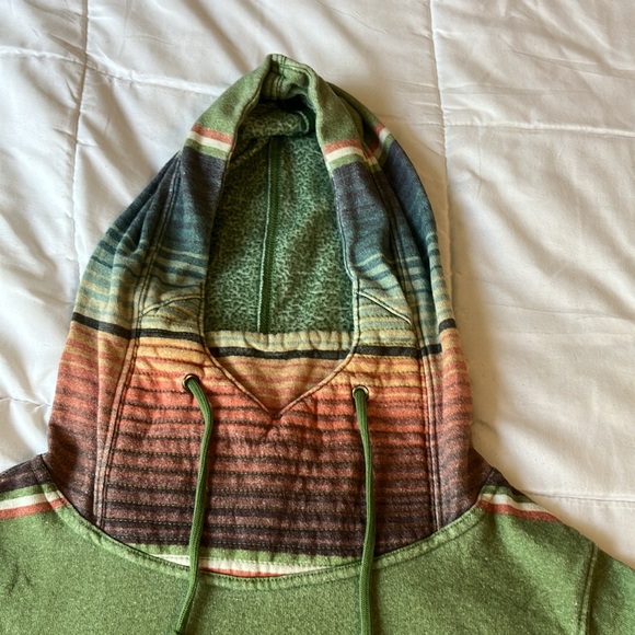 Aviator Nation Multicolor Striped Hoodie - Picture 4 of 14